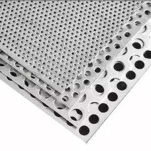 Decorative Expanded Metal Panel Aluminum Grid Wire Mesh Perforated Aluminum Sheet Metal