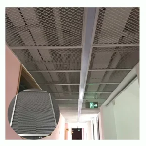 Decorative Interior Panel Aluminium Stretch Mesh Ceiling Panel Expanded Metal Aluminum Mesh