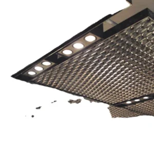 Decorative Suspended Interior Ceiling Expanded Metal Mesh