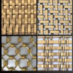 Diamond Hole Decorative Mesh Perforated Metal Sheet for Ceiling