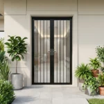 Diamond Mesh 20 Mesh Folding Anti Mosquito Stainless Steel Screen Door Modern Aluminum Design Hotel Use 5 Year Warranty