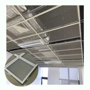 Diamond Mesh Ceiling Diamond Mesh Bar Ceiling Decoration Stretch Ceiling Fabric Drop Ceiling Aluminum Mesh