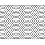 Diamond Mesh Fence High Tension PVC Coated Chain Link Fence Galvanized Diamond Wire Mesh Fencing for Farm Poultry
