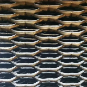 Diamond Shaped Aluminum Mesh Panel Fish Scale Mesh Metal Stretched Aluminum Mesh Ceiling Curtain Wall Decoration Mesh