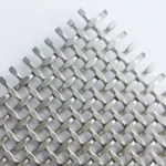 Diamond Wire Mesh Curtain Stainless Steel Aluminium Alloy Metal Decorative Wire Mesh with Customized Color