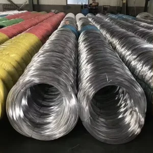 Different Diameter Galvanized Wire Hot Dipped Galvanized Wire For Rebar Binding Agriculture Fence Mesh Production