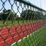 Dingzhou Five Star Metals 10 Swg 50mm PVC Coated Galvanized Chain Link Mesh Double Wire High Speed Square Cutting Garden Dingzhou Five Star Metals 10 Swg 50mm PVC Coated Galvanized Chain Link Mesh Double Wire High Speed Square Cutting Garden