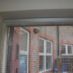 Double Hook Aluminum Chain Fly Curtain Mesh Woven Decorative Chain Fly Screen with Cutting Processing Service Double Hook Aluminum Chain Fly Curtain Mesh Woven Decorative Chain Fly Screen with Cutting Processing Service