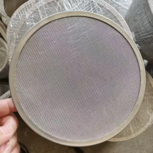 Double Layer Stainless Steel 304 Wire Mesh Filter Mesh Screen Stainless Steel Metal Wire Mesh Filter Disc