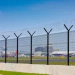 DuHua 358 Anti Climb Fence 8ft High Security Razor Wire Protection Durable PVC Coated Outdoor Fencing for Home Security