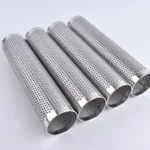 Duplex 2205 2507 Stainless Steel Perforated Filter Tube Acid Resistant Special Alloy Mesh Basket for Chemical Industry