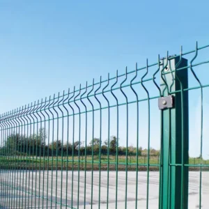 Durable 3D Curved Fence Panel Welded Wire Mesh Iron Steel Security Garden 3d Bending Mesh Fence