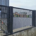 Durable Clearvu Fence High Security Fence 12.7×76.2mm Anti Climb Wire Mesh Fence for High Security Anti Thief