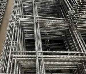 Durable Galvanized Welded Wire Mesh Panel for Fence and Construction Use Carbon Steel Mesh Metal Building Material
