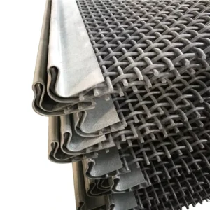 Durable Sturdy Crimped Woven Plain High Tensile Stainless Steel Square Hole Corrosion Resistant Silver ISO9001 Wire Mesh
