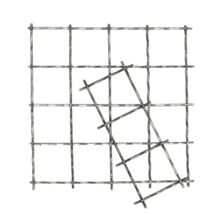 Durable Wavy Woven Wire Mesh Galvanized Steel for Mining Fencing & Screening Iron Wire Meshs