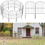 Easy Installation Privacy Fencing Trellis Gates Garden Fence Wire Garden Fence