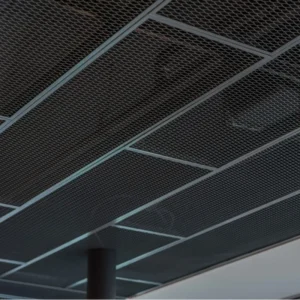 Easy to Install Diamond Holes and Variety Hole with Expanded Wire Mesh Fireproof Ceiling Decorations