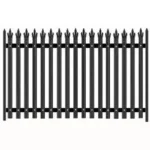 Eco Friendly Garden 2.4m 3m Width Palisade Security Fence Panels Professional Easily Assembled with Trellis Gates Eco Friendly Garden 2.4m 3m Width Palisade Security Fence Panels Professional Easily Assembled with Trellis Gates