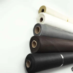 Eco-friendly and Harmless Insect Screen Mosquito Net Screen Fiberglass Window Screen for Entry Door