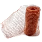 Economical and High quality Stainless Steel Knitted Mesh Gas liquid Filter Pure Copper Knitted Mesh Plain Weave and Cuttable