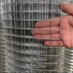 Electro Galvanized Steel Wire Mesh Welded Mesh for Construction Garden Fence Pet Screen