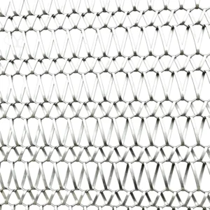 Elegant Decorative Ceiling Mesh Luxury Design Decorative Metal Woven Mesh Building Elevation Decorative Wire Mesh
