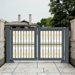 Elegant Intelligent Automatic Swing Gate for Residential Courtyard Villa Entrance Hotel Driveway Apartment Hospital Trellis