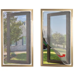 Elegant Mosquito Protection Window Screen/Curtain Popular Patent Door & Window Solution