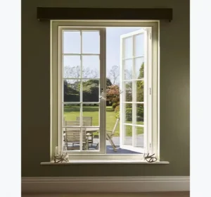 Energy saving Thermal Break Aluminum Three coat Double glazed Passive House Sliding Window Glass door System