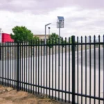 European Luxury Steel Fencing Trellis Gates Outdoor Driveway Use Durable High Quality Designs Picket Fence