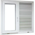 European UPVC Horizontal Sliding Window Hanging Curtain White Custom Made for Apartment Hotel Villa Commercial Building Modern European UPVC Horizontal Sliding Window Hanging Curtain White Custom Made for Apartment Hotel Villa Commercial Building Modern