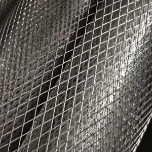 Expandable Perforated Metal Mesh Stainless Steel & Carbon Steel Plate Mesh Filters for Welding & Bending Applications