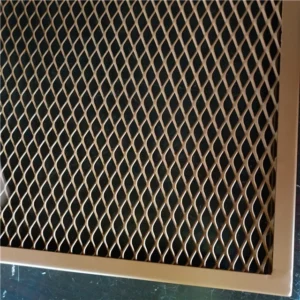 Expanded Aluminum Perforated Decorative Mesh for Ceiling Factory Applications