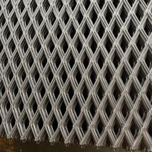 Expanded Metal Mesh Facade Panel Expanded Metal in Rhombus Mesh Expanded Mesh Panel Expanded Decorative Mesh Ceiling Decorations