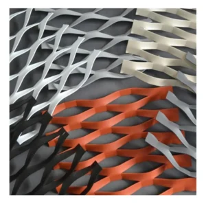 Expanded Metal Mesh Manufacturer Aluminum Suspended Ceiling Sheet Decorative Wire Mesh Customized Color with Long Service Life