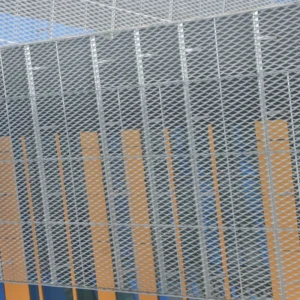 Professional Expanded Metal Sheet Roll Diamond Hole Expanded Metal Wire Mesh for Shelf Window Guards Car Grille Fasade