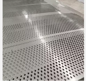 Exterior Wall Decorative Structural Support Filtration With Perforated Metal Sheet For Building Materials
