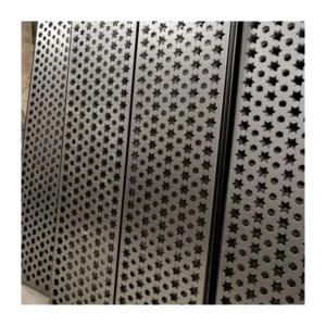 Factory Custom Hexagon Punched Mesh 304 316 Stainless Steel Micro Hole Mesh Perforated Metal Sheet Custom Size