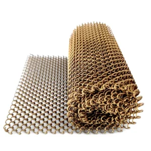 Factory Customized Ceiling Decorative Mesh Curtain with Welding Bending Services Corrosion Resistant Longer Life