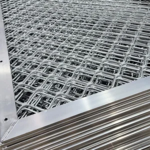 Factory Customized Woven Aluminum Wire Mesh Helipad Electric Safety Net Fireproof Anti-Corrosion High Load-Bearing Custom Size