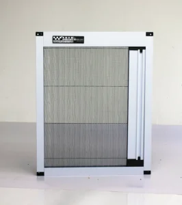 Factory Direct Sell Easily Removable and Retractable Aluminium Sliding Anti-mosquito Screen Window and Door