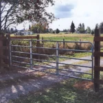 Factory Galvanized Heat Treated Steel Livestock Cattle Corral Farm Gates