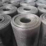 Factory Galvanized Iron Wire Woven Mesh Hot Dipped Galvanized Plain Weave Woven Wire Mesh