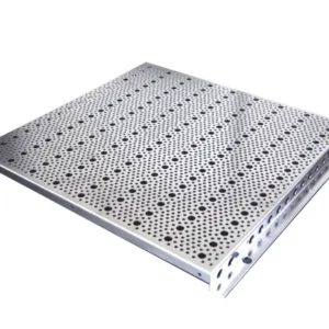 Factory Galvanized Perforated Metal Mesh Speaker Grille Perforated Plate Custom Size