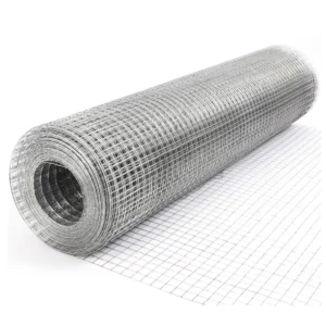 Factory Hardware Cloth Poultry Enclosure Netting Rabbit Cage Iron Wire Mesh Farm Fence Roll Galvanized Welded Wire Mesh