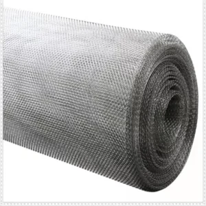 Factory High Quality Stainless Steel 304 Woven Wire Mesh Window Door Screen Square Hole Shape Galvanized Finish Cutting