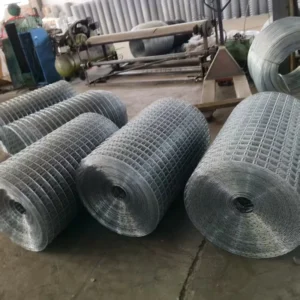 Factory Hot Dipped Galvanized Customized Mesh Shape Iron Wire Mesh Netting Roll