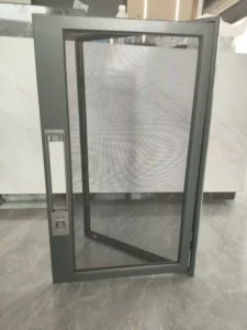 Factory Pocket Lock Fly Screen Window SUS304 Woven Stainless Steel Mesh Anti Pet Anti Rust Aluminum Window Screen for Home
