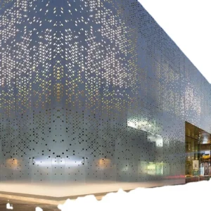 Factory Price Aluminum Steel Perforated Mesh for Curtain Wall
